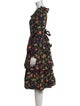 Batsheva x Laura Ashley Floral Print Midi Length Dress