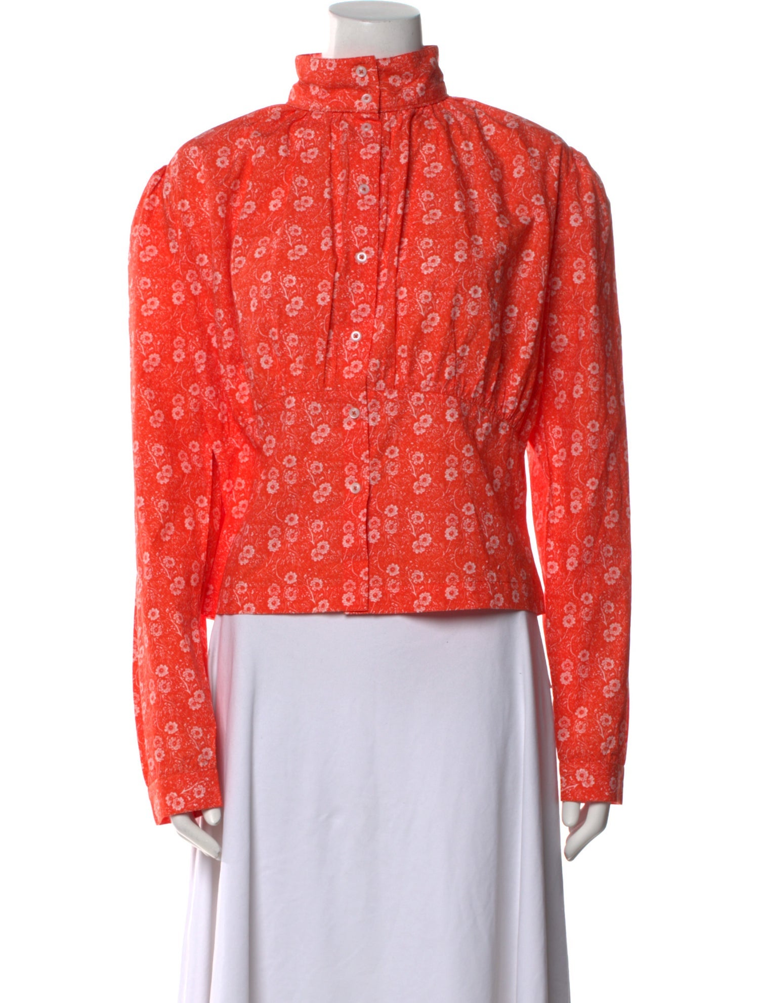 Batsheva x Laura Ashley Floral Print Mock Neck Sweatshirt w/ Tags