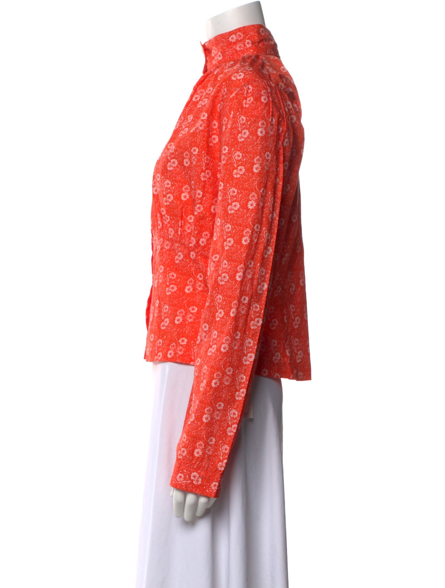 Batsheva x Laura Ashley Floral Print Mock Neck Sweatshirt w/ Tags