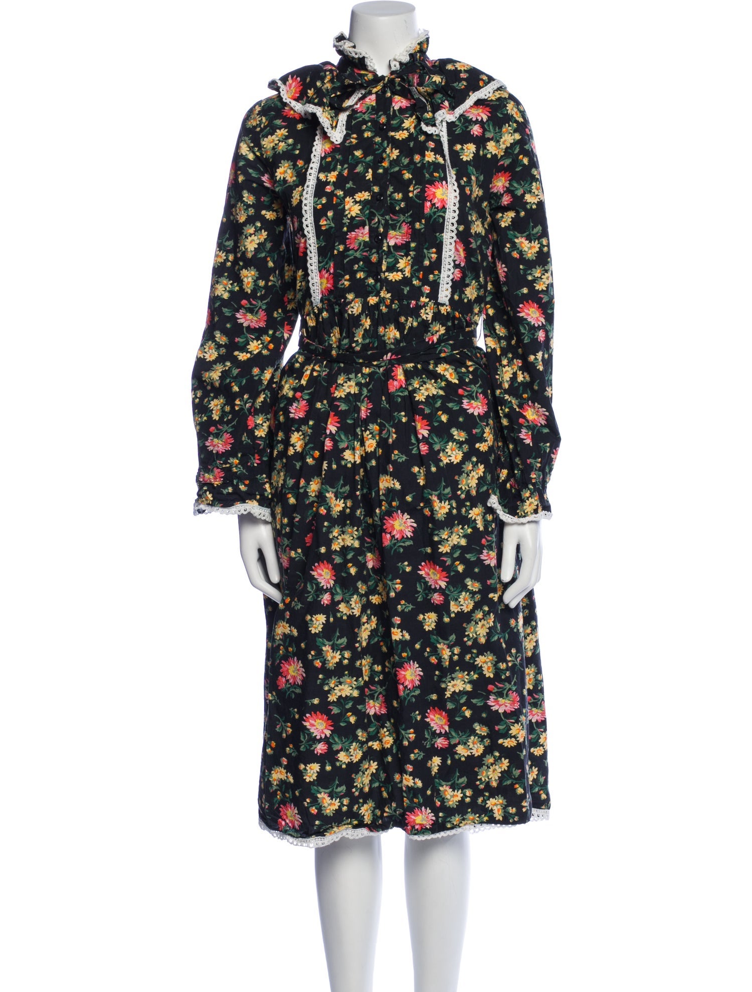 Batsheva x Laura Ashley Floral Print Long Dress