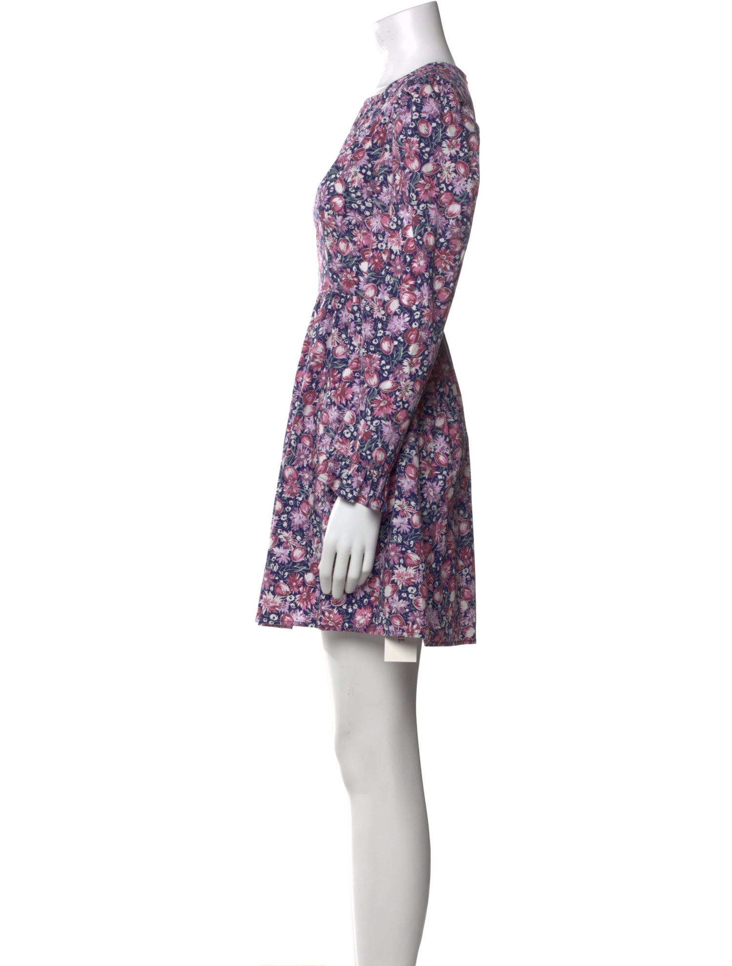 Batsheva x Laura Ashley Floral Print Mini Dress