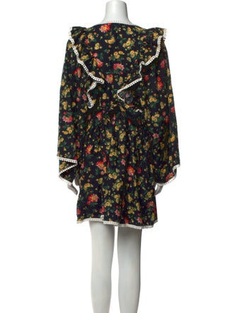 Batsheva x Laura Ashley Floral Print Mini Dress