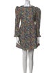 Batsheva x Laura Ashley Floral Print Mini Dress