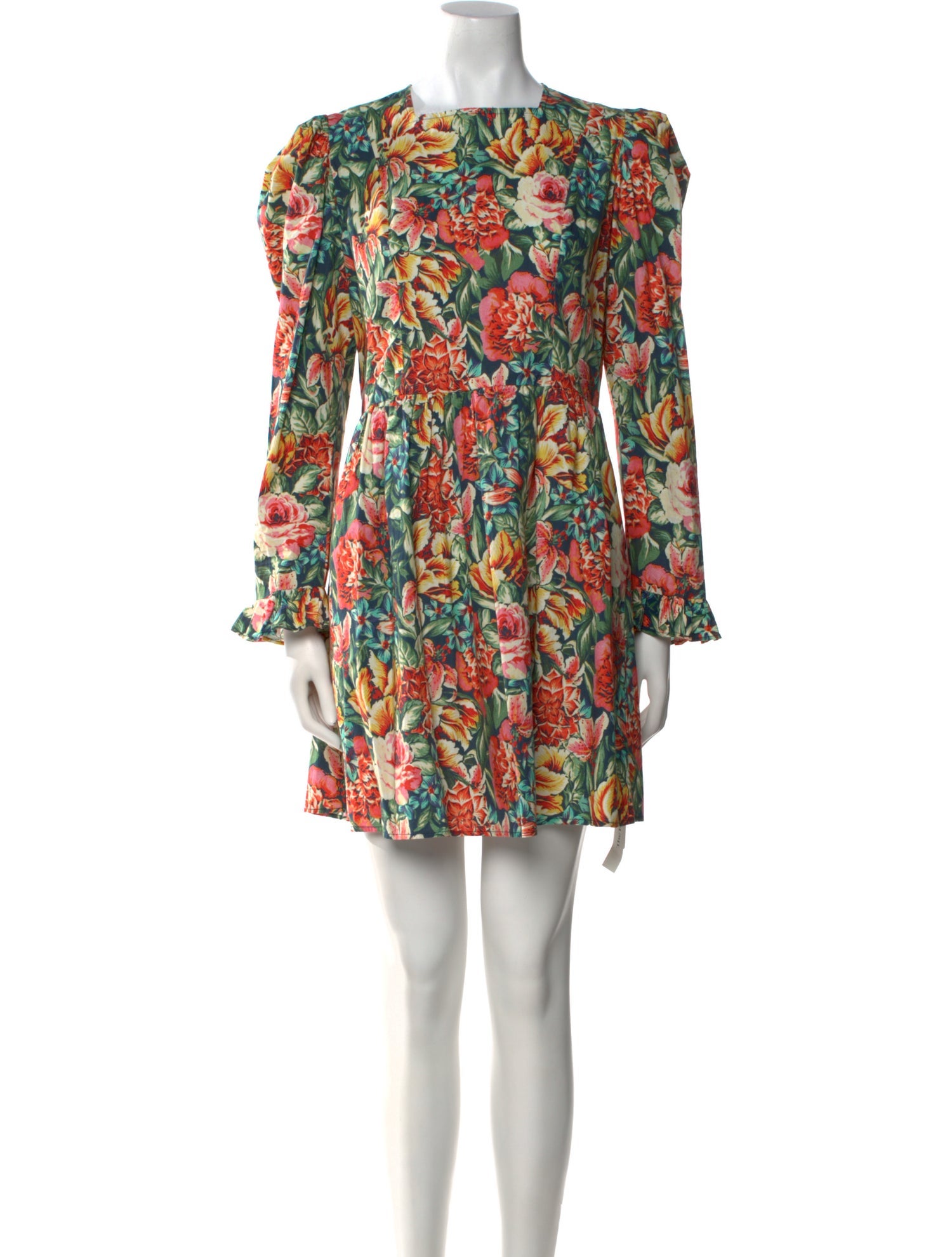 Batsheva x Laura Ashley Floral Print Mini Dress