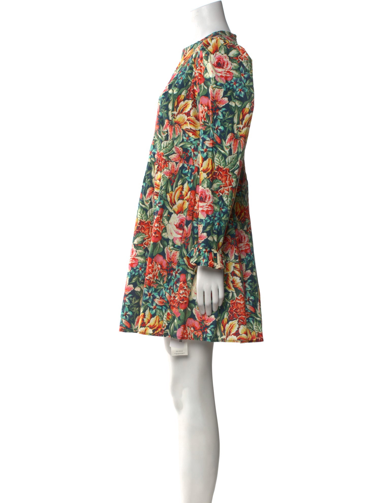 Batsheva x Laura Ashley Floral Print Mini Dress