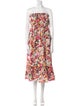 Batsheva x Laura Ashley Floral Print Midi Length Dress
