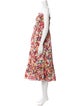 Batsheva x Laura Ashley Floral Print Midi Length Dress