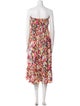 Batsheva x Laura Ashley Floral Print Midi Length Dress
