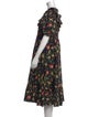 Batsheva x Laura Ashley Floral Print Midi Length Dress
