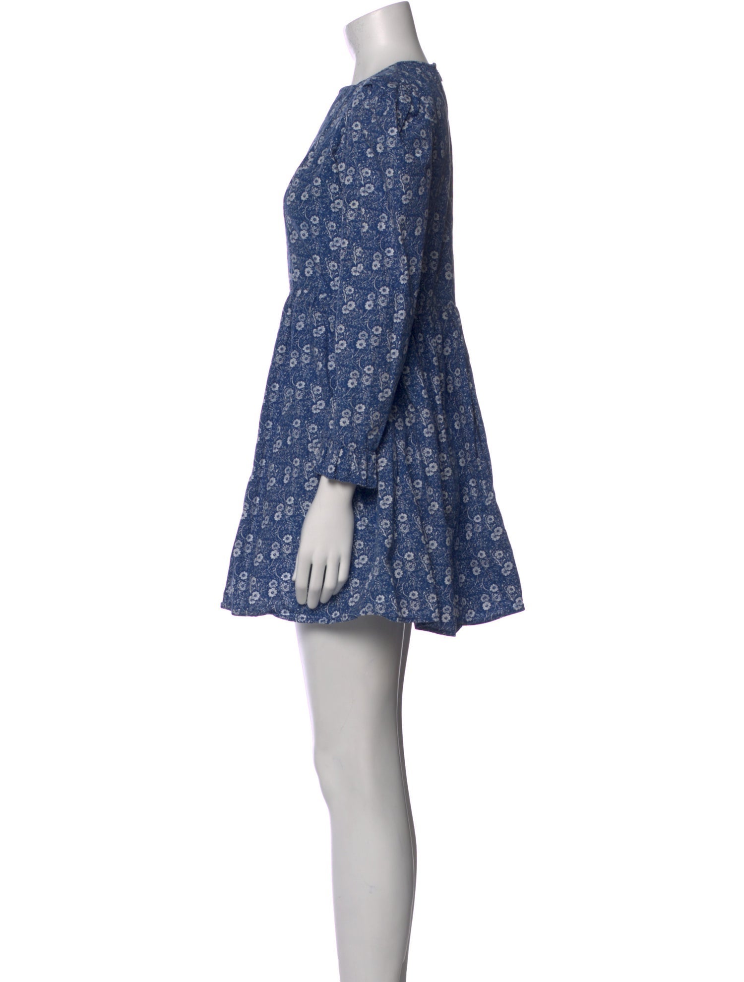 Batsheva x Laura Ashley Floral Print Mini Dress