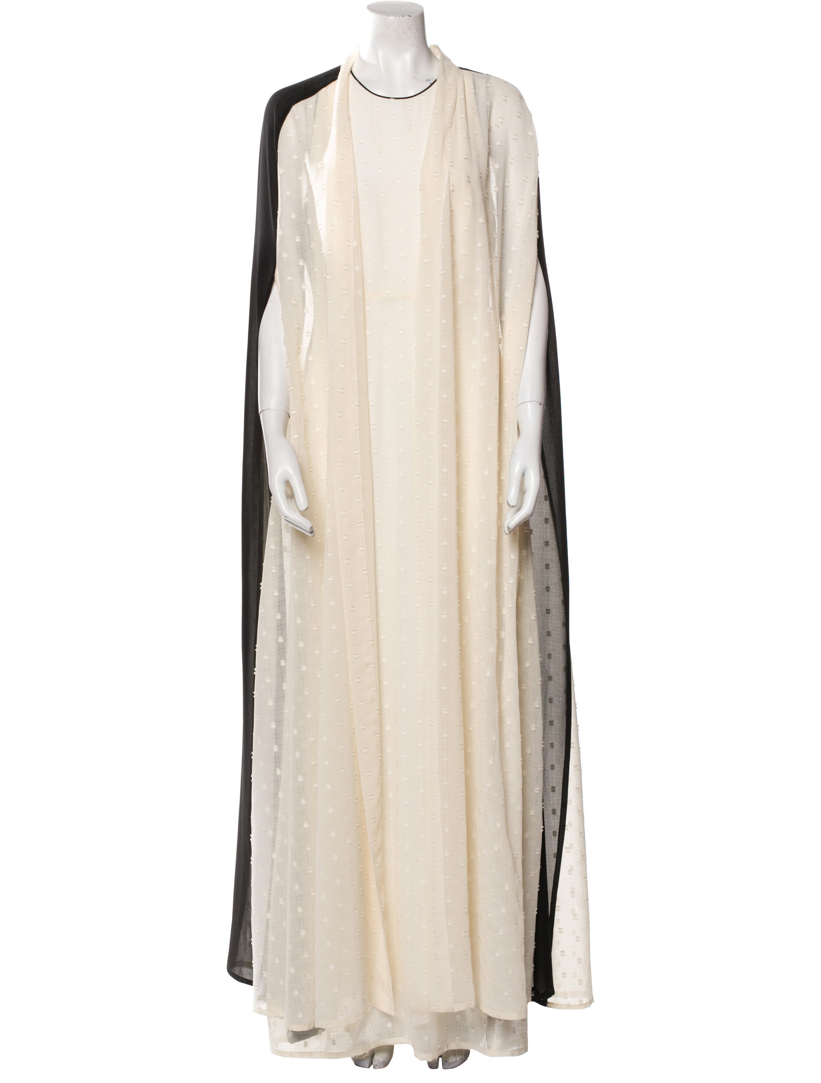 Baruni Open Front Long Dress