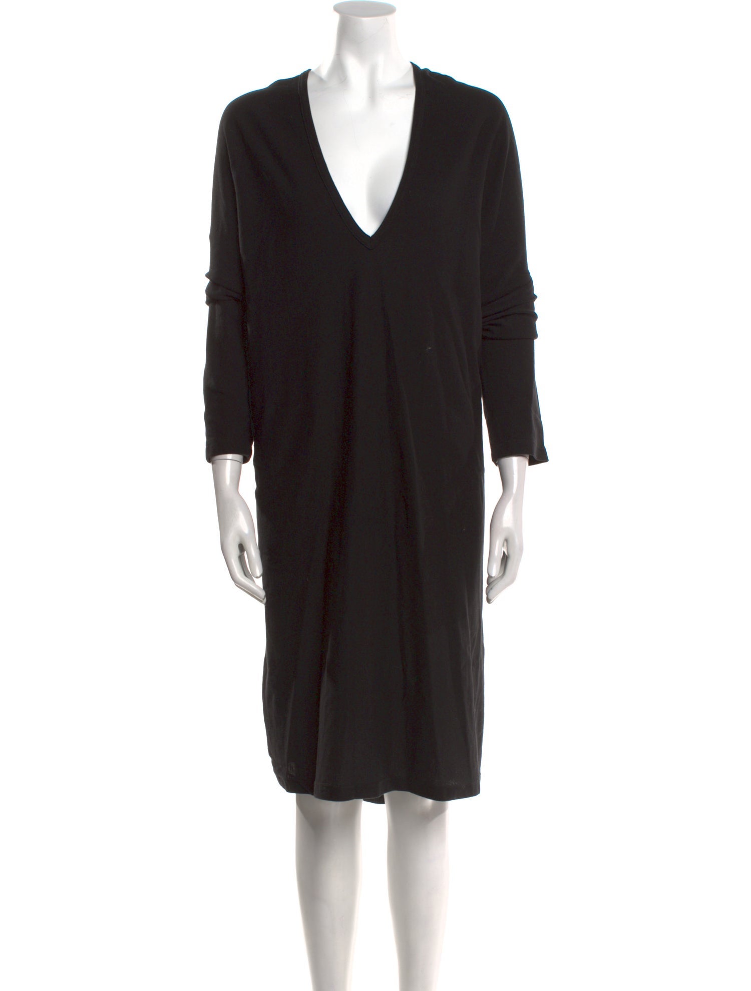 Barbara Bologna V-Neck Midi Length Dress