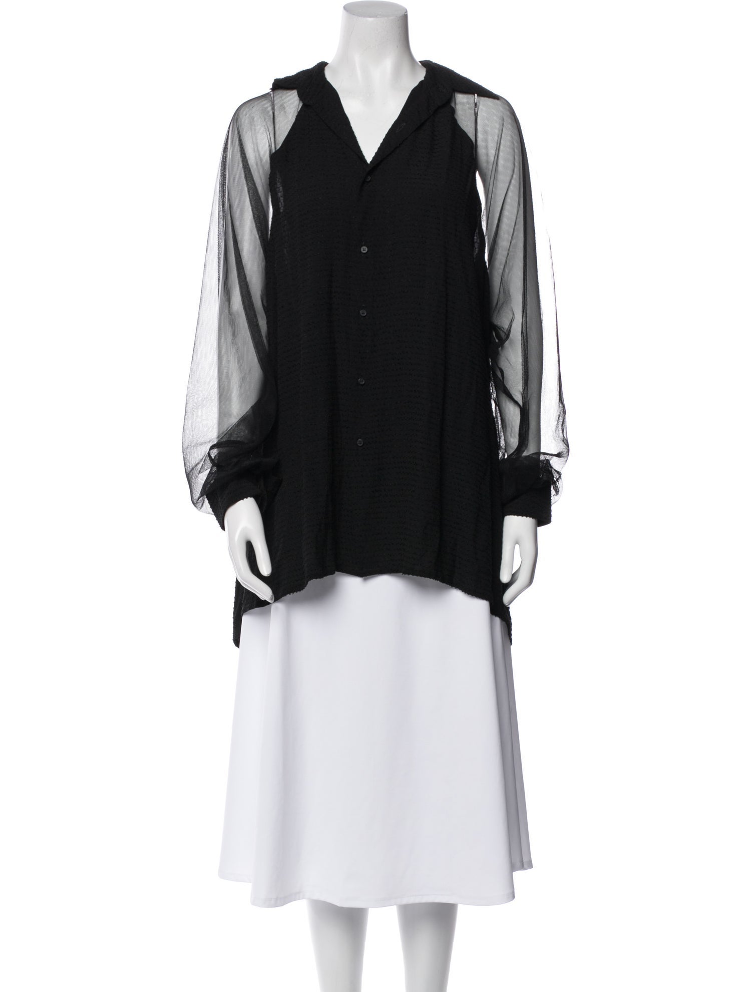 Barbara Bologna V-Neck Long Sleeve Tunic
