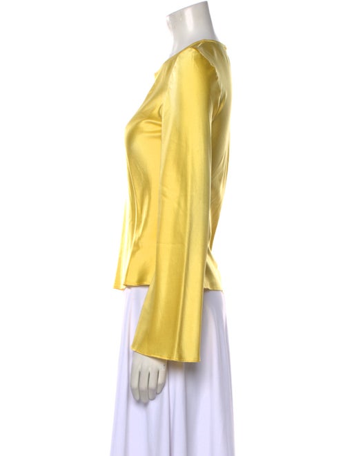 Bardo Collective Silk Crew Neck Blouse