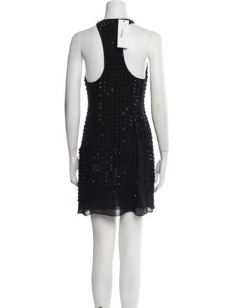 Basix Black Label Silk Mini Dress