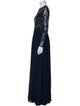Basix Black Label Silk Long Dress