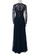 Basix Black Label Silk Long Dress