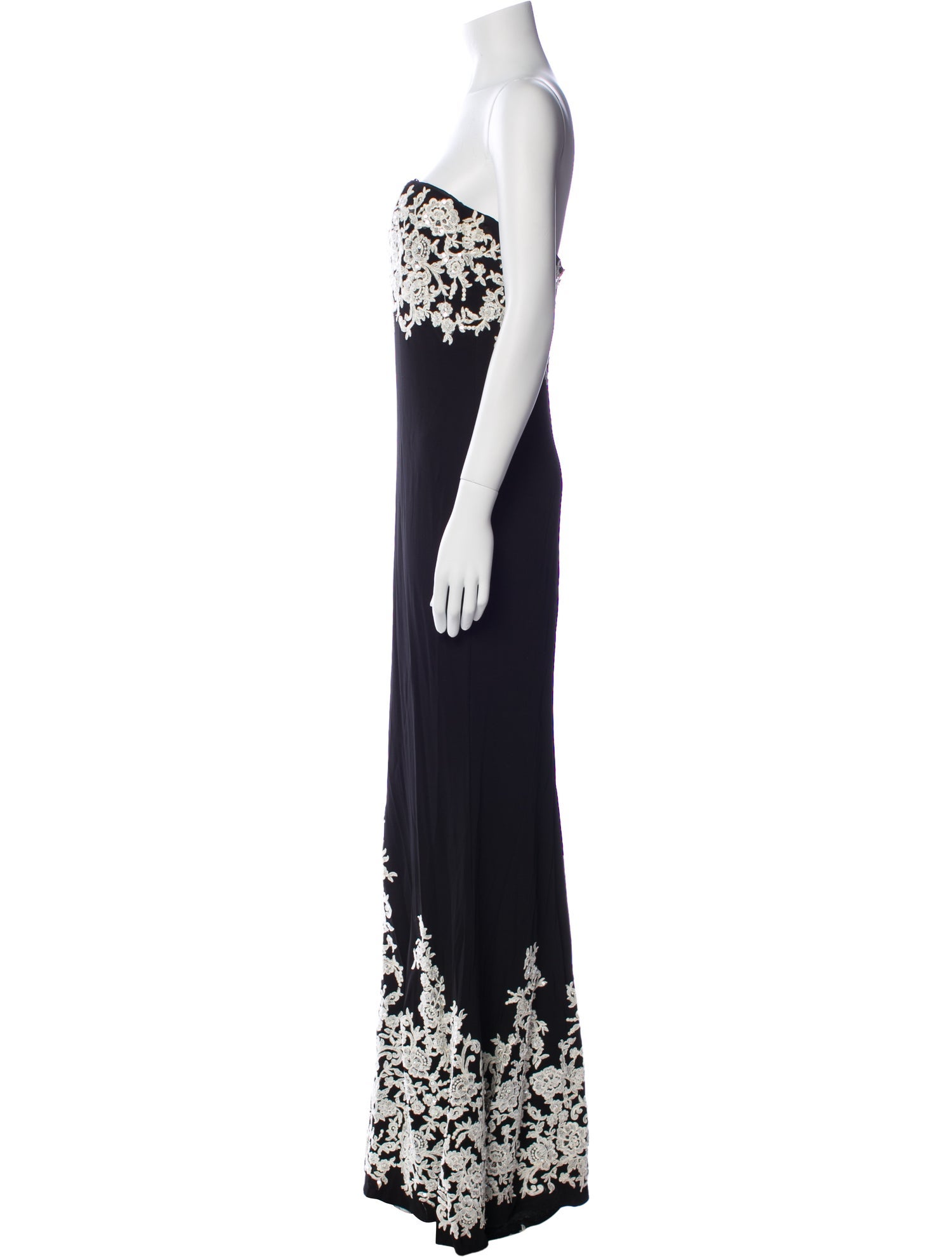Basix Black Label Floral Print Long Dress