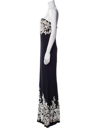 Basix Black Label Floral Print Long Dress