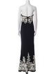 Basix Black Label Floral Print Long Dress