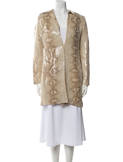 Basix Black Label Animal Print Faux Fur Coat