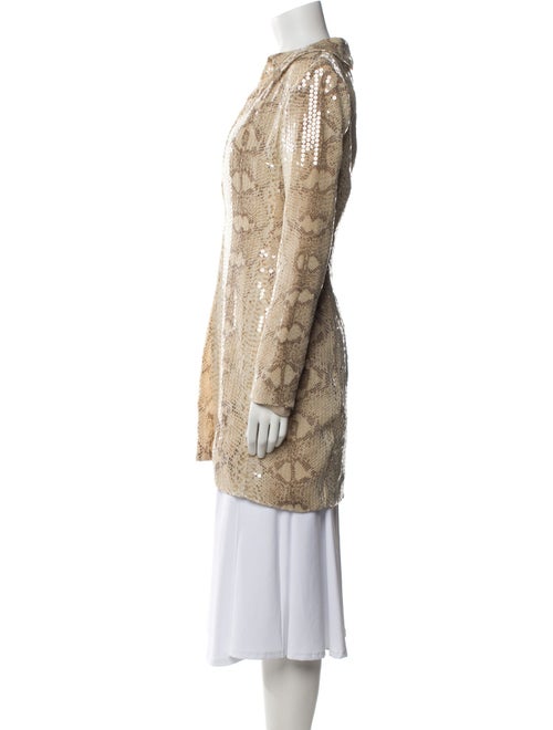 Basix Black Label Animal Print Faux Fur Coat