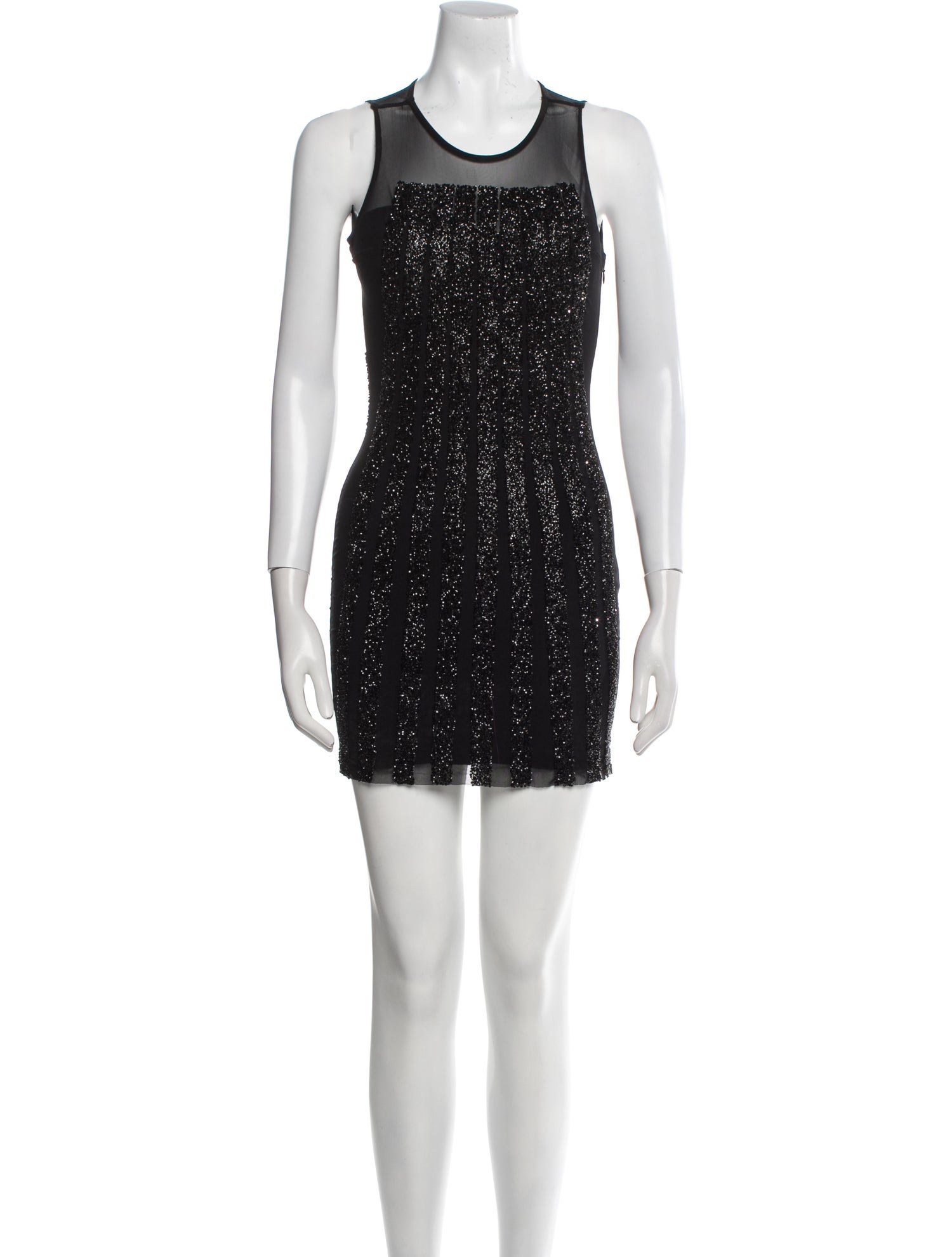 Basix Black Label Scoop Neck Mini Dress