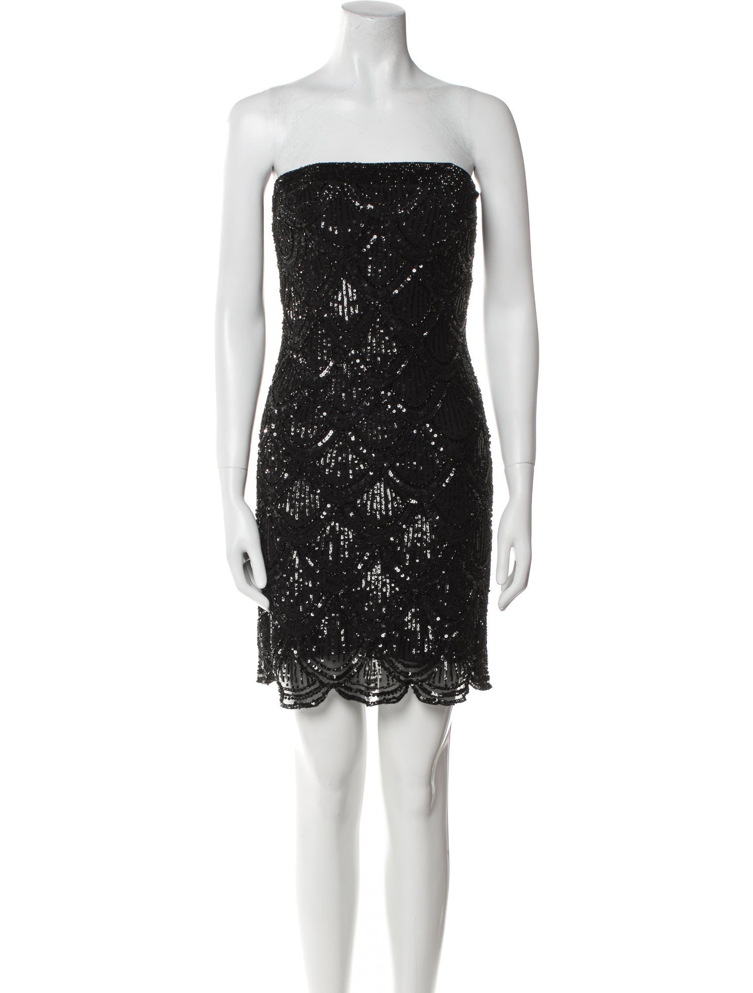 Basix Black Label Silk Mini Dress