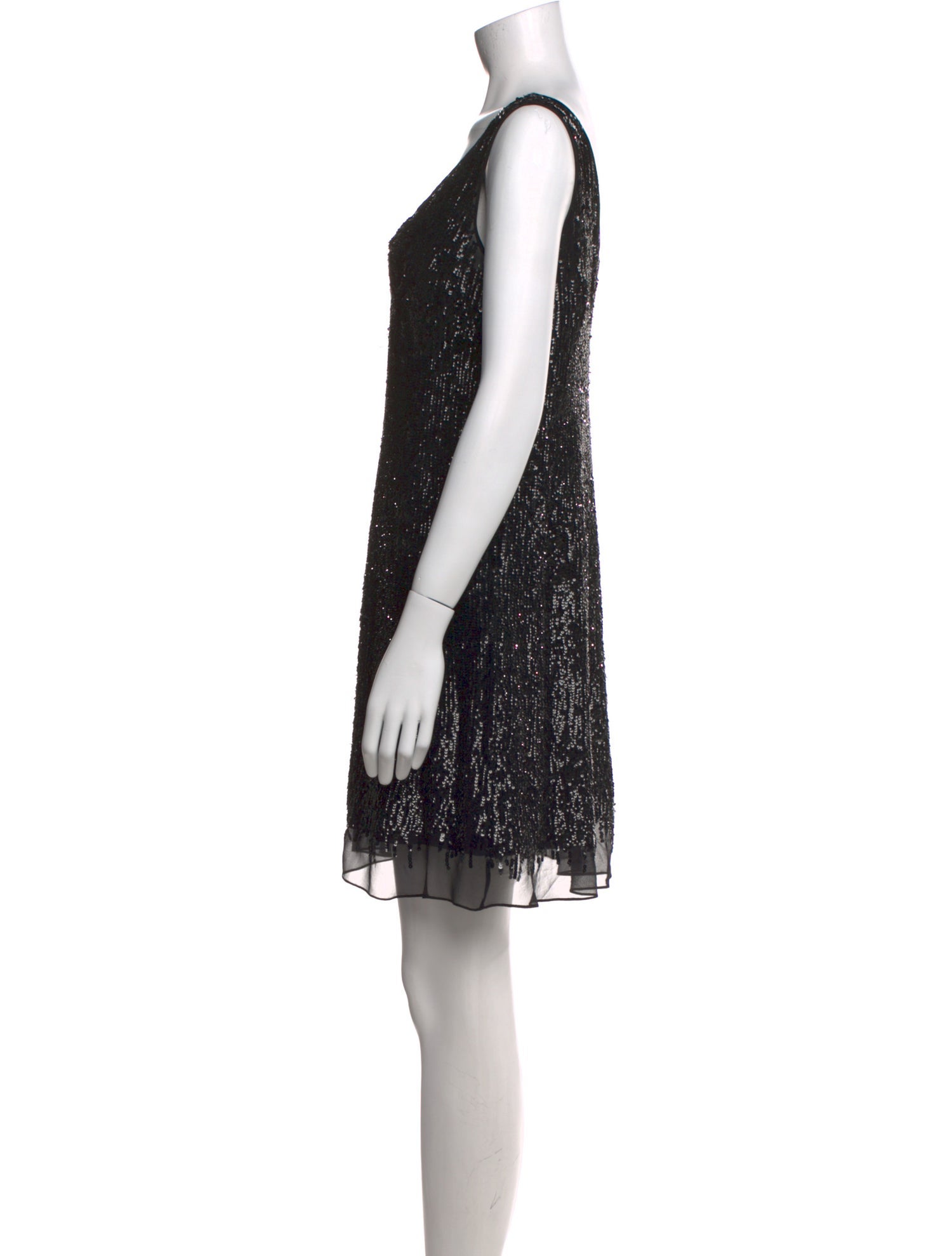 Basix Black Label Silk Mini Dress