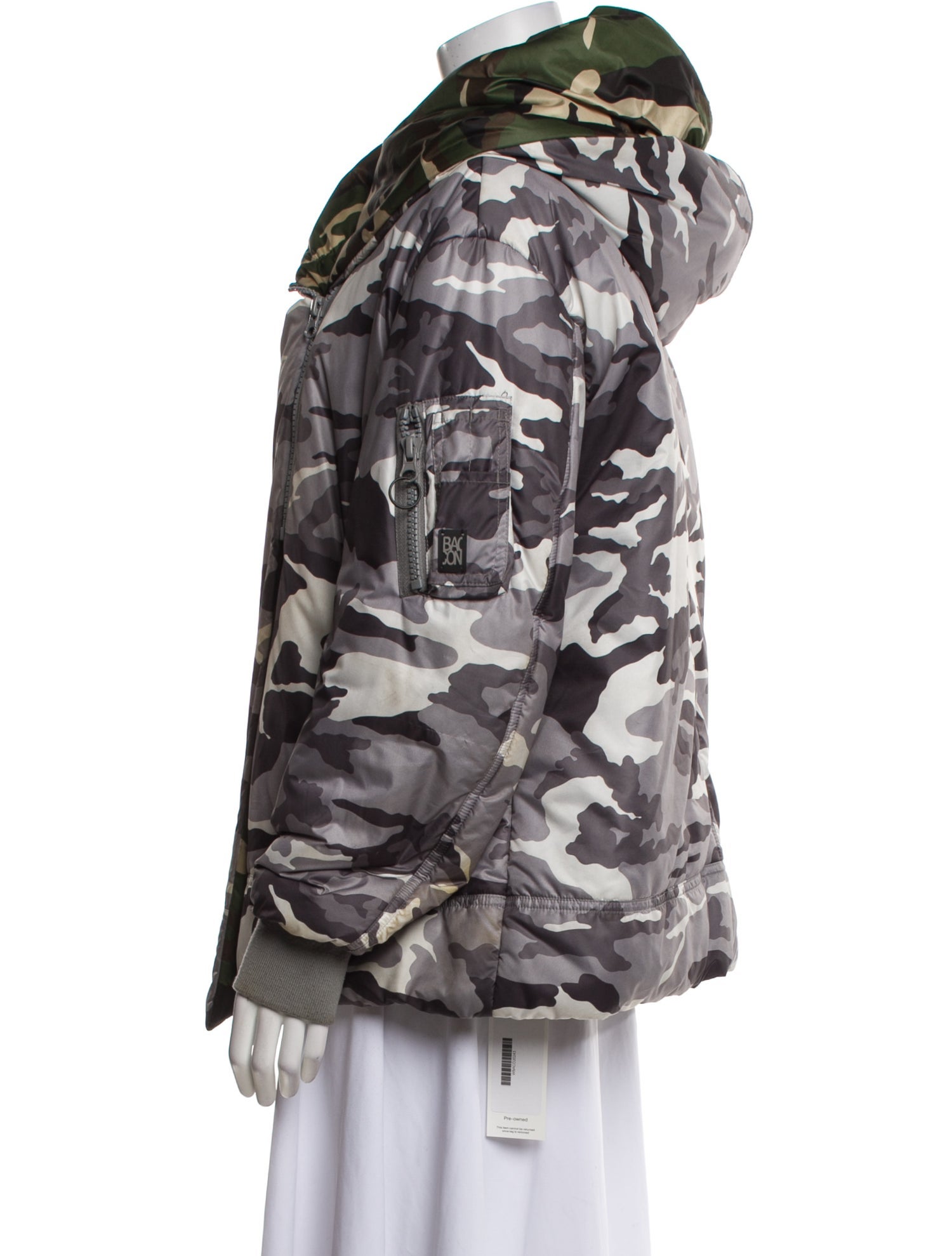 Bacon Camouflage Print Jacket