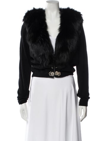 Pre-owned Bernard Altman Vintage 1950's Sweater In Black