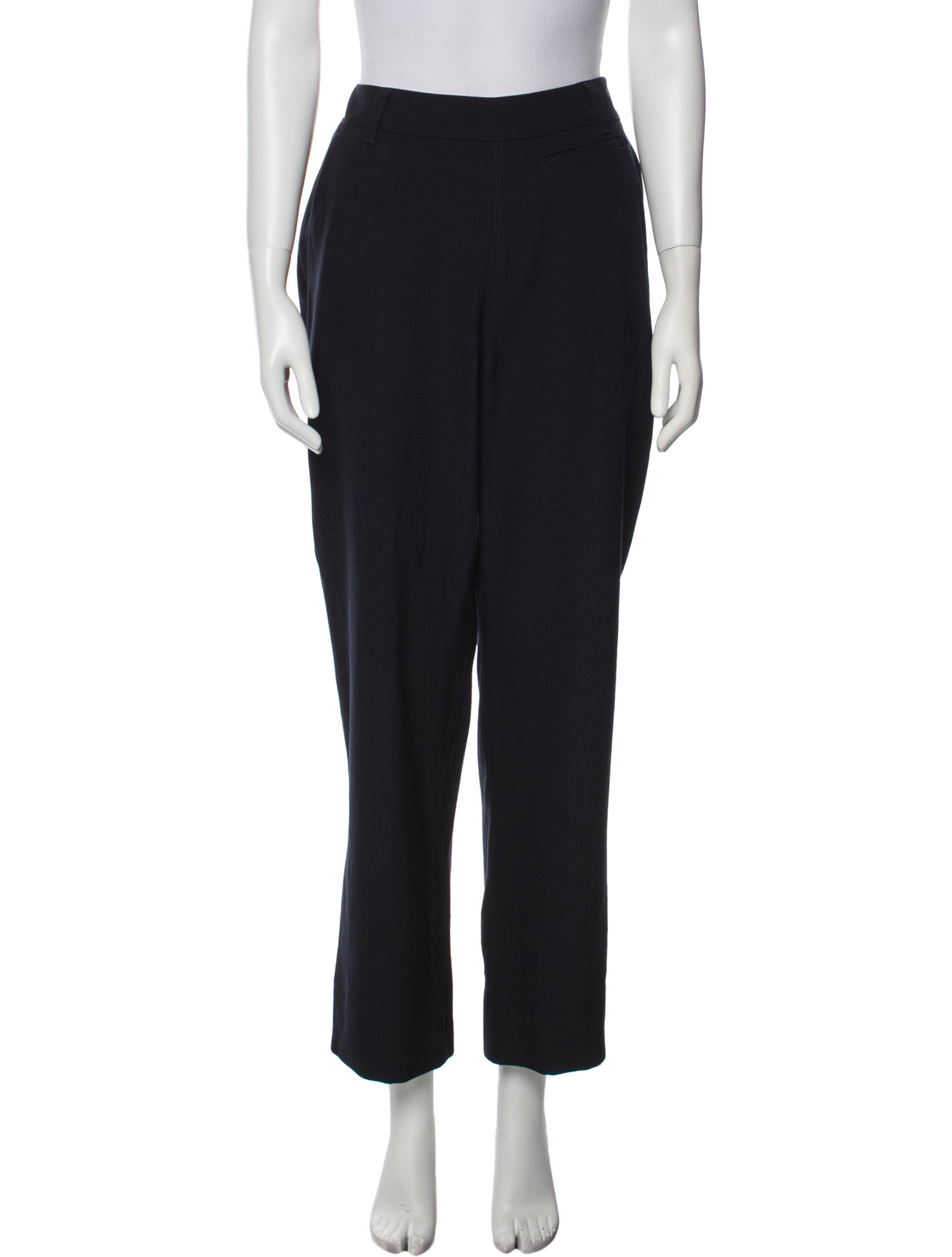 Base Mark Wool Straight Leg Pants