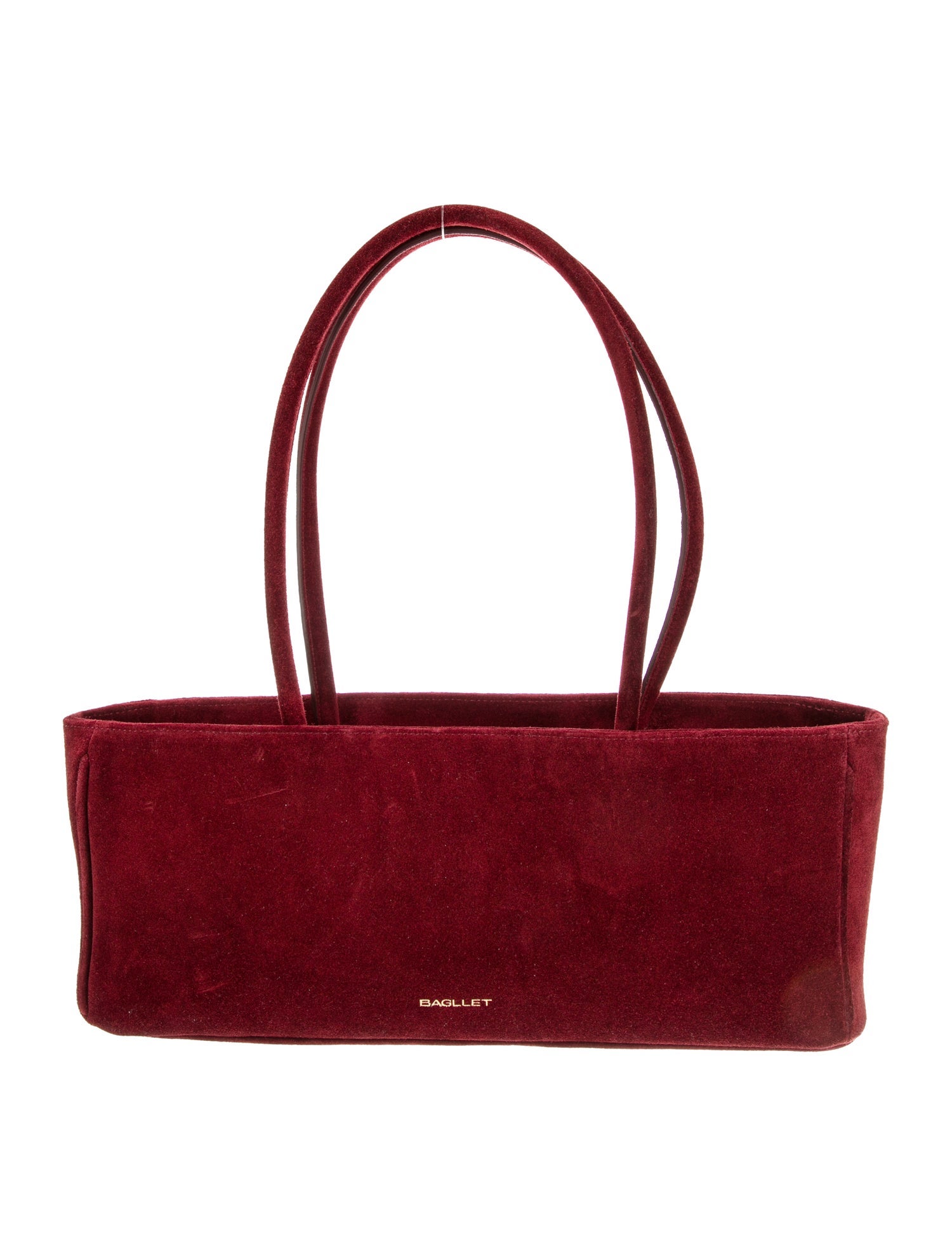 BAGLLET Suede Shoulder Bag