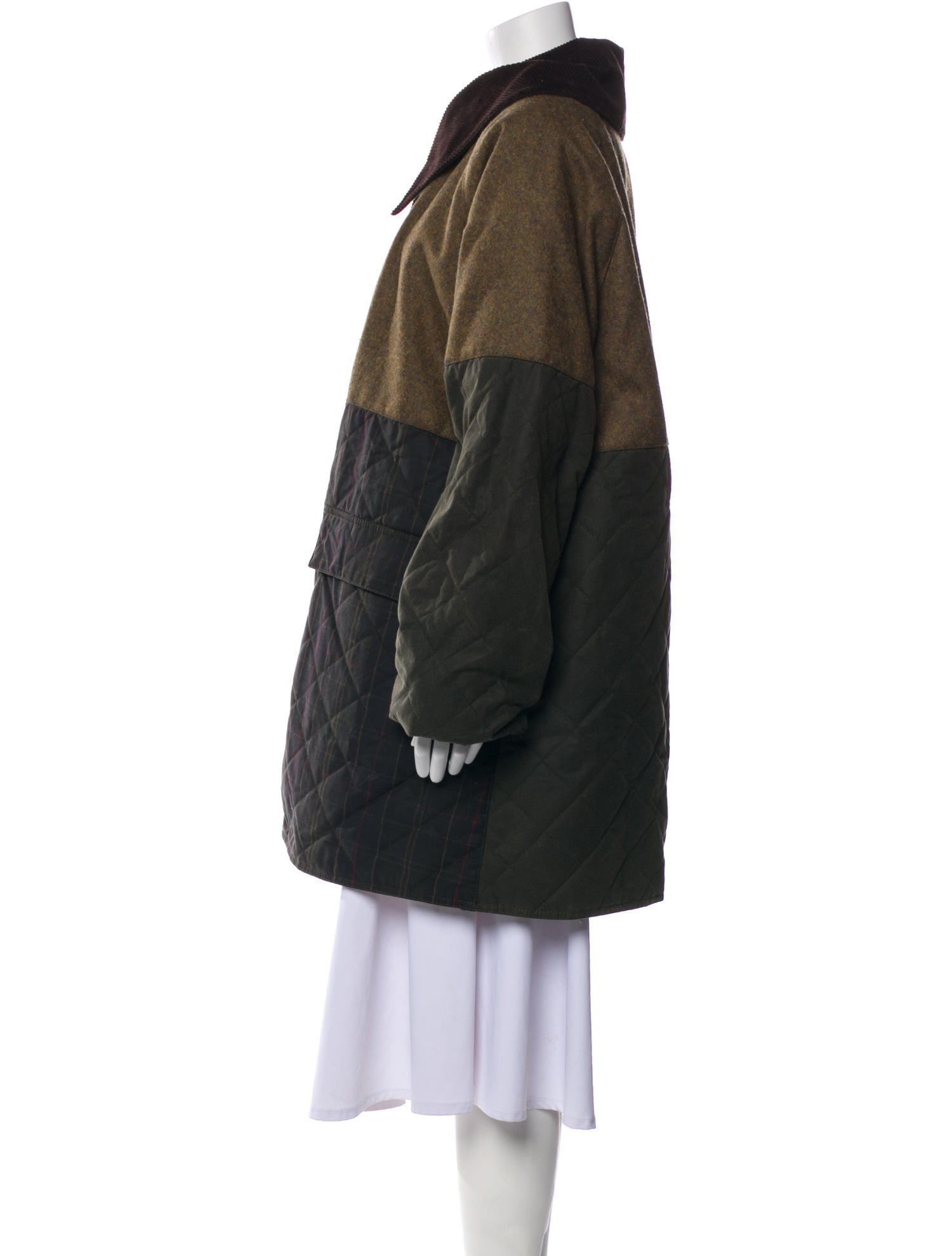 Barbour x GANNI Printed Coat