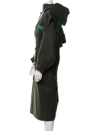 Barbour x GANNI Faux Fur Coat