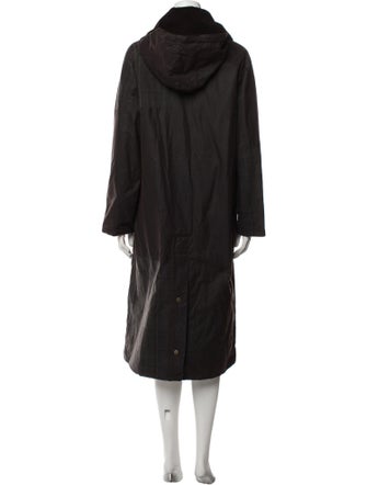 Barbour x GANNI Faux Fur Coat