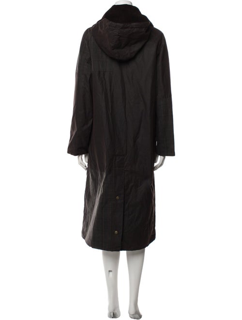 Barbour x GANNI Faux Fur Coat