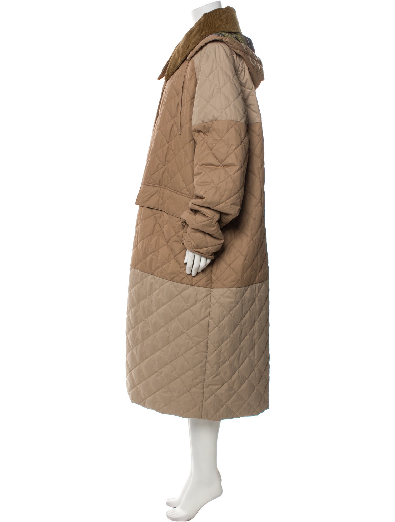 Barbour x GANNI Faux Fur Coat w/ Tags