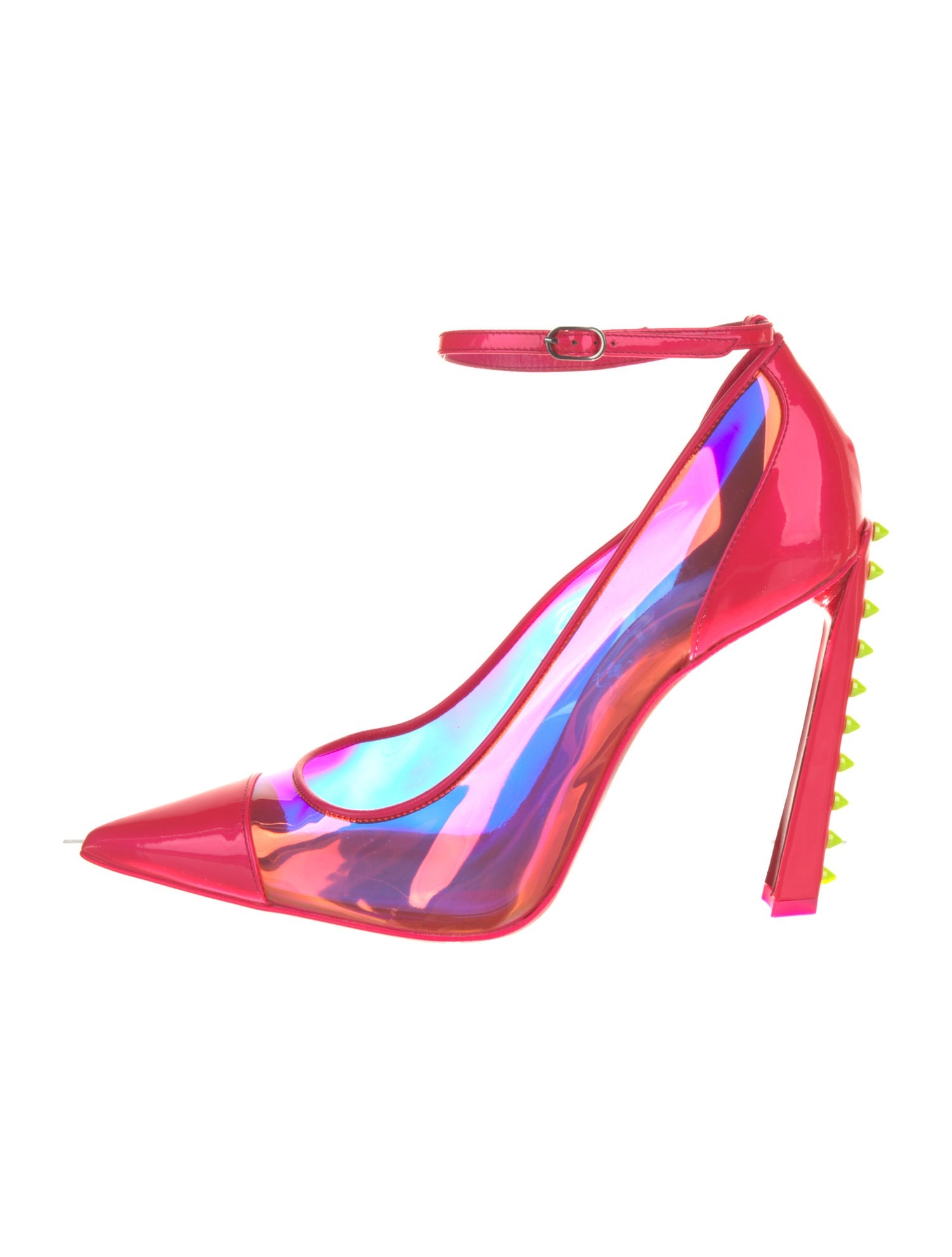 Christian Louboutin PVC Studded Accents Pumps