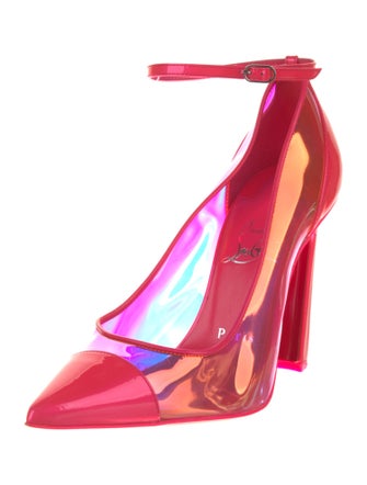 Christian Louboutin PVC Studded Accents Pumps