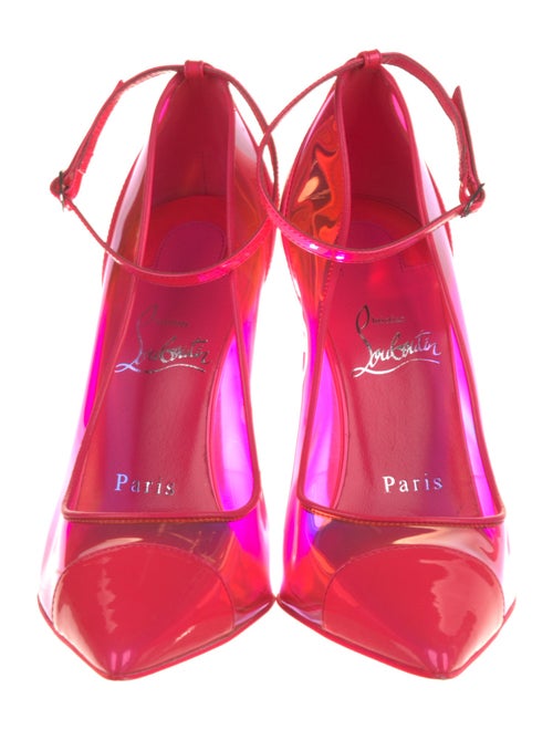 Christian Louboutin PVC Studded Accents Pumps