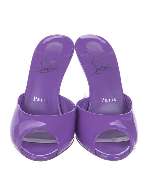 Barbie x Christian Louboutin Patent Leather Slides