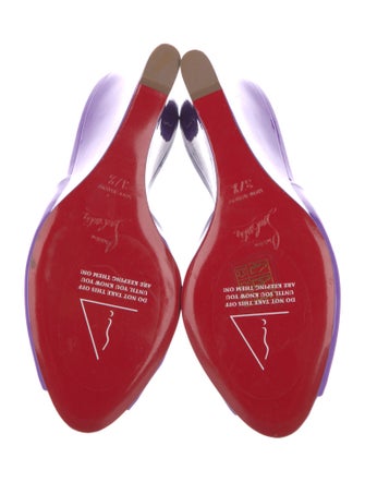 Barbie x Christian Louboutin Patent Leather Slides