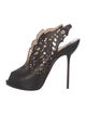 Christian Louboutin Leather Slingback Pumps