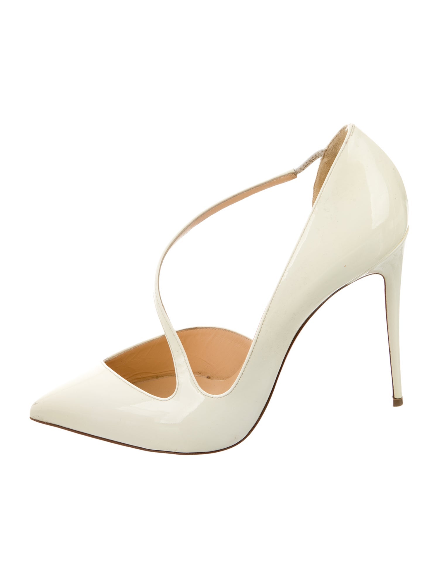 Barbie x Christian Louboutin Patent Leather D'Orsay Pumps