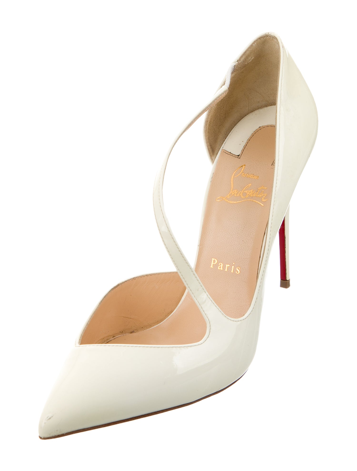Barbie x Christian Louboutin Patent Leather D'Orsay Pumps