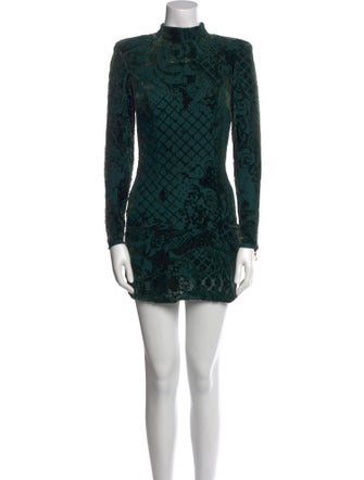 Balmain x H&M Velvet Mini Dress