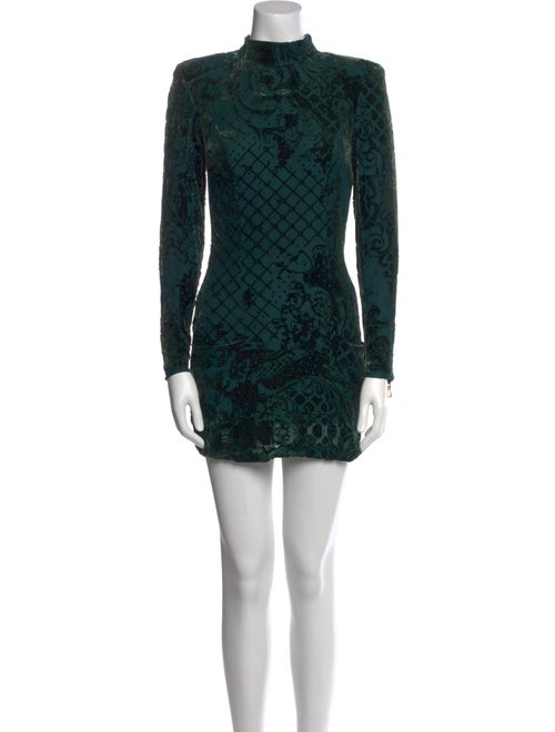 Balmain x H&M Velvet Mini Dress
