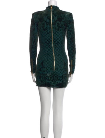 Balmain x H&M Velvet Mini Dress