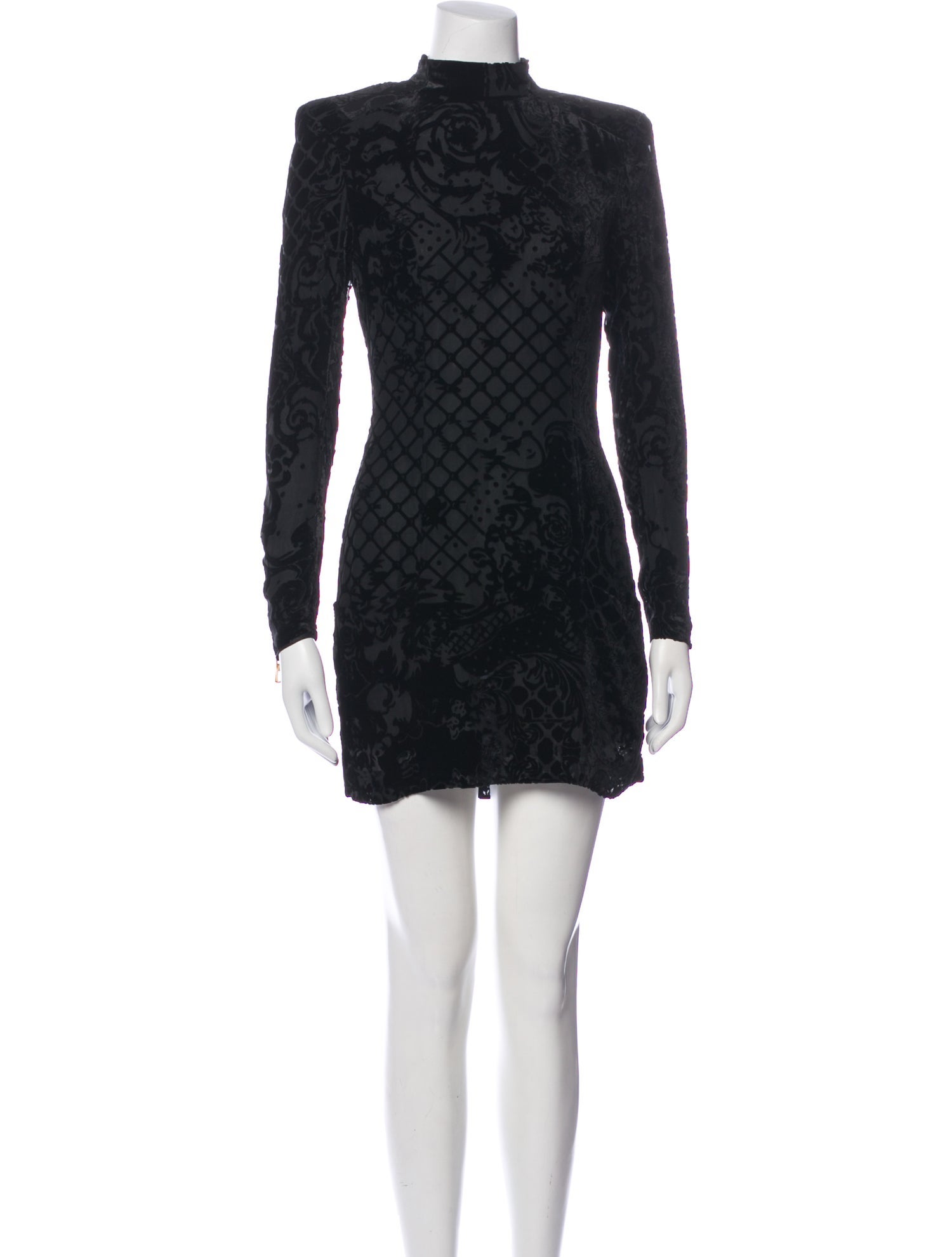 Balmain x H&M Velvet Mini Dress